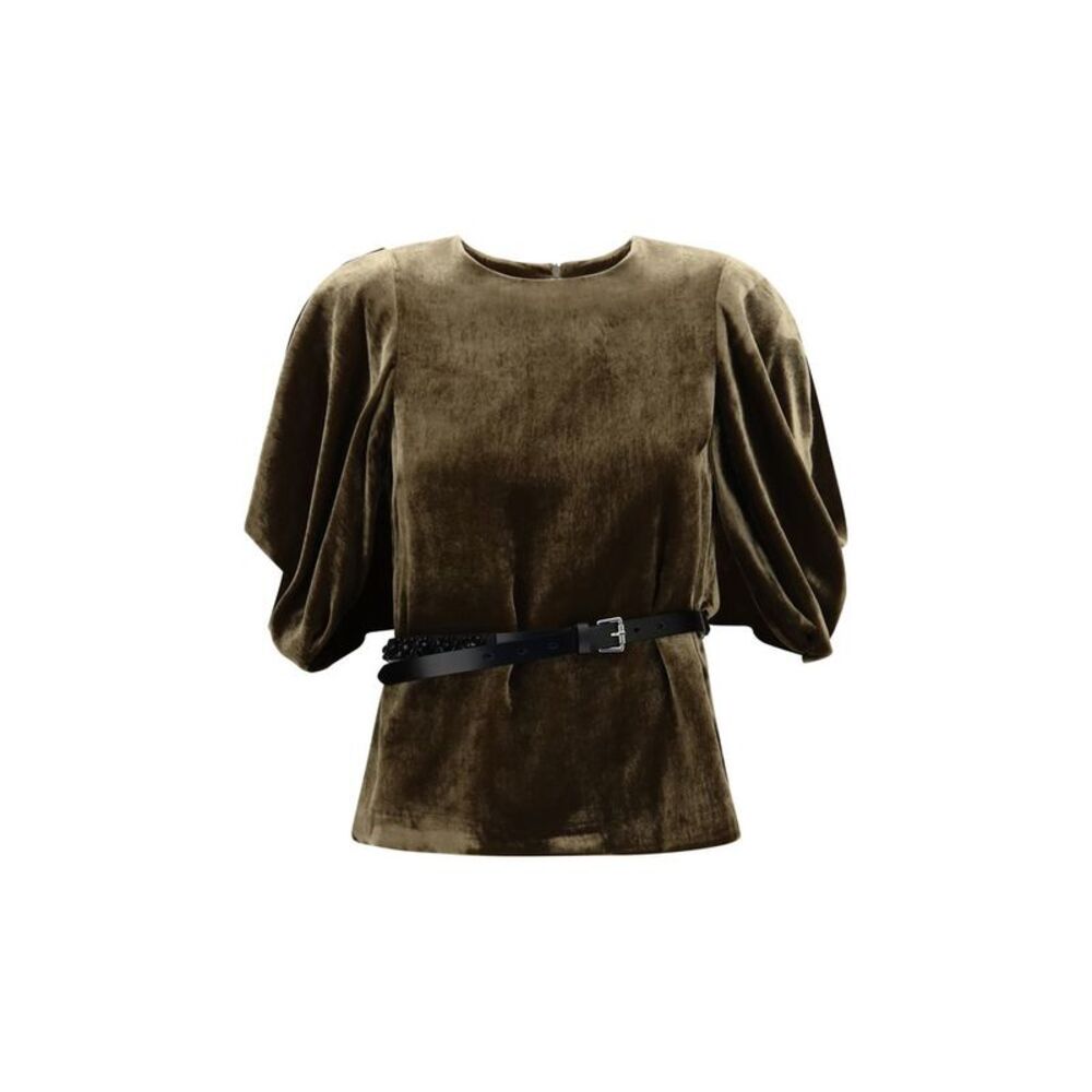 P.A.R.O.S.H. Brown Viscose Women's Shirt